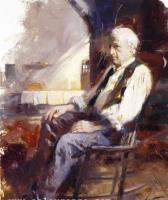 Pino Daeni - Impression oil painting.